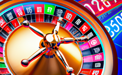 An image showcasing a vibrant casino scene in Estonia, adorned with an array of bonus codes and promotional offers