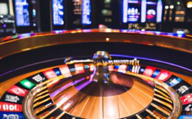 An image showcasing the vibrant atmosphere of Coolbet Casino in Estonia