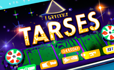 An image featuring a vibrant online casino scene set in Estonia, showcasing the seamless payment method Interac