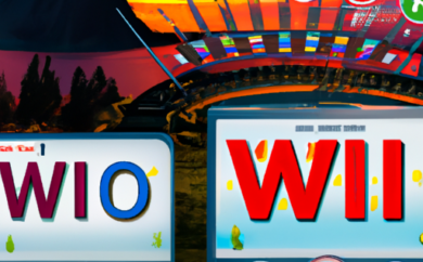 An image featuring a vibrant virtual casino landscape in Estonia, showcasing the Qiwi payment method