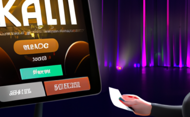 An image of a person happily depositing money into an Estonian online casino using Skrill, with a sleek interface displaying the Skrill logo, seamless transaction process, and a variety of casino games in the background