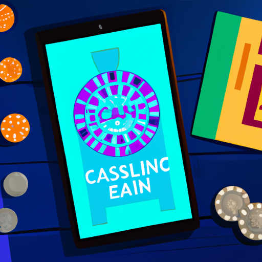 An image showcasing the vibrant and bustling atmosphere of Estonian online casino applications
