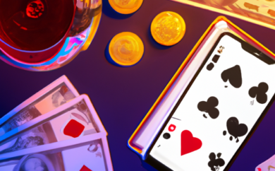 An image that showcases a vibrant online casino scene in Estonia, with a focus on seamless transactions through Google Pay