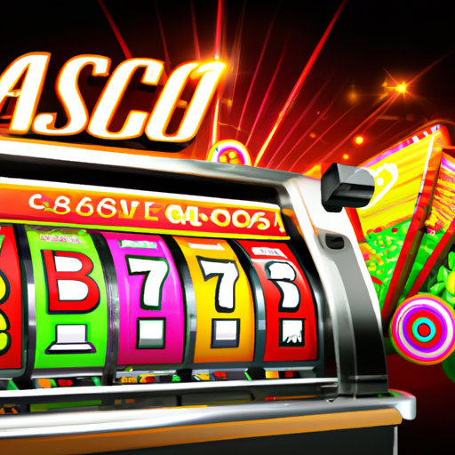 An image showcasing a vibrant casino setting with an animated slot machine featuring the iconic 3D graphics and immersive gameplay characteristic of Betsoft slots