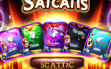 A visually captivating image showcasing the vibrant and immersive world of Слоты Gameart, with colorful slot machines filled with dazzling gems, mythical creatures, and thrilling bonus features