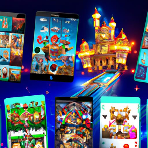 An image showcasing the vibrant and immersive world of Слоты NetEnt, with stunning graphics of iconic characters, thrilling gameplay, and a backdrop of a bustling casino floor filled with eager players