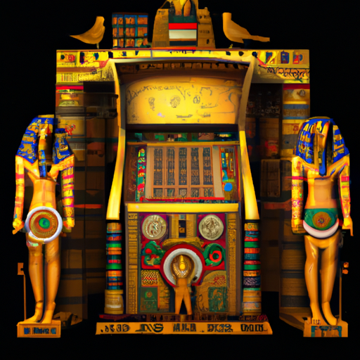 An image showcasing the captivating world of the Book of Ra Deluxe 6 slot machine