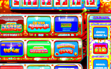 An image showcasing online slot machines with a high Return to Player (RTP) percentage