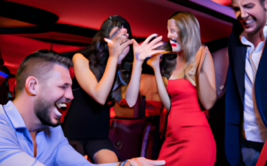 An image of a diverse group of people playing various casino games at Posido Casino
